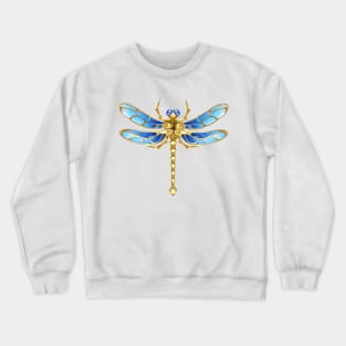 Mechanical Dragonfly ( Steampunk insect ) Crewneck Sweatshirt